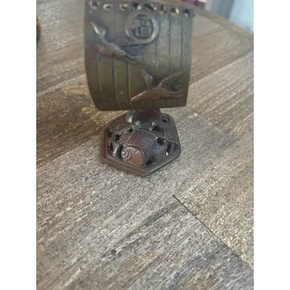 Vintage‎ Japanese Koro Bronze Decor